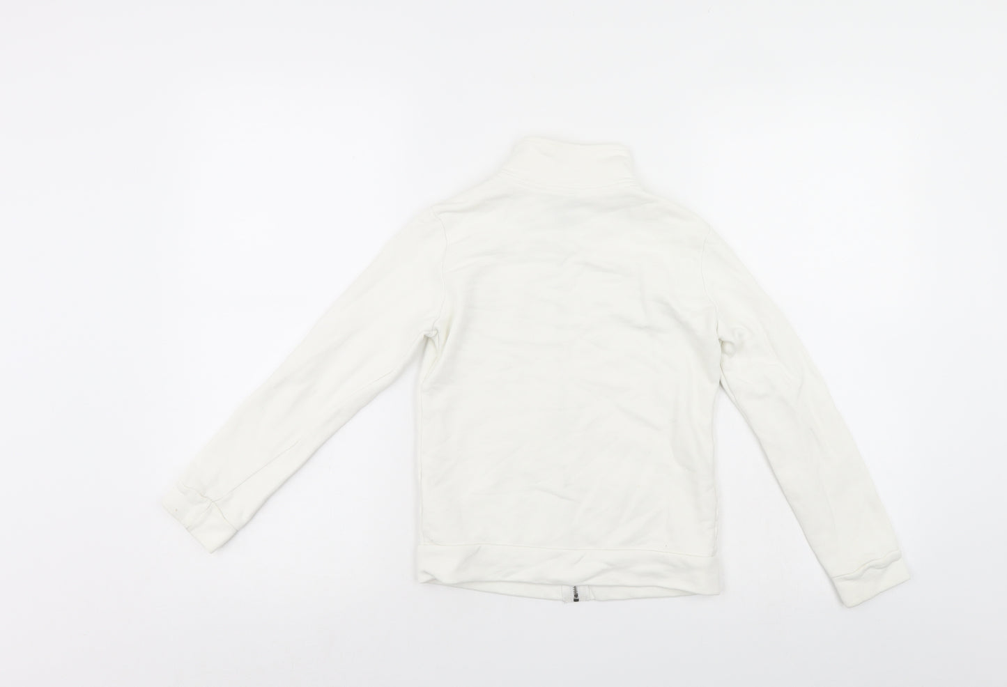 Benetton Girls White   Jacket  Size 7-8 Years