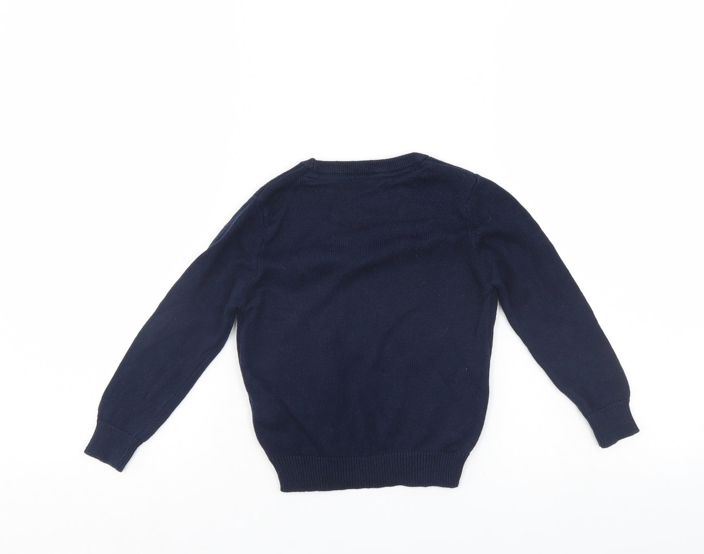 M&S Boys Blue   Pullover Jumper Size 2-3 Years