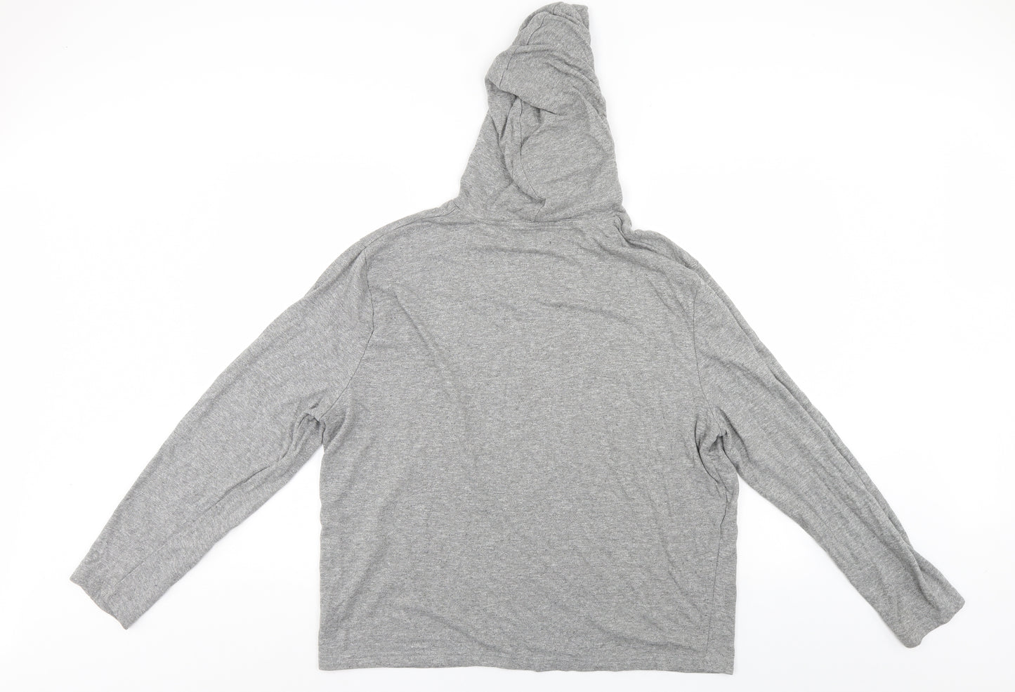 Lounge Womens Grey   Pullover Hoodie Size 2XL