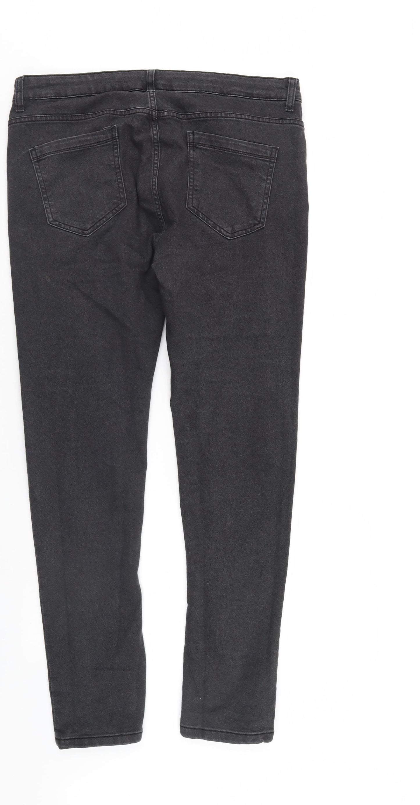 Denim & Co. Mens Beige  Denim Straight Jeans Size 36 L32 in