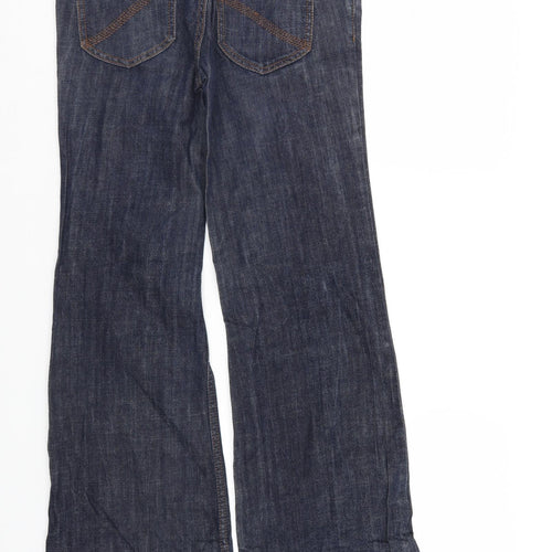 Morgan Womens Blue  Denim Bootcut Jeans Size 12 L29 in