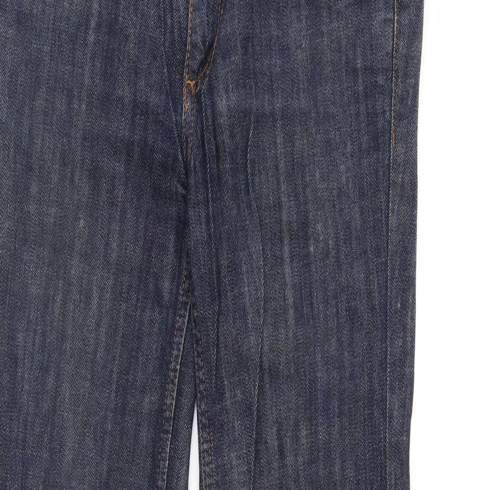 Morgan Womens Blue  Denim Bootcut Jeans Size 12 L29 in