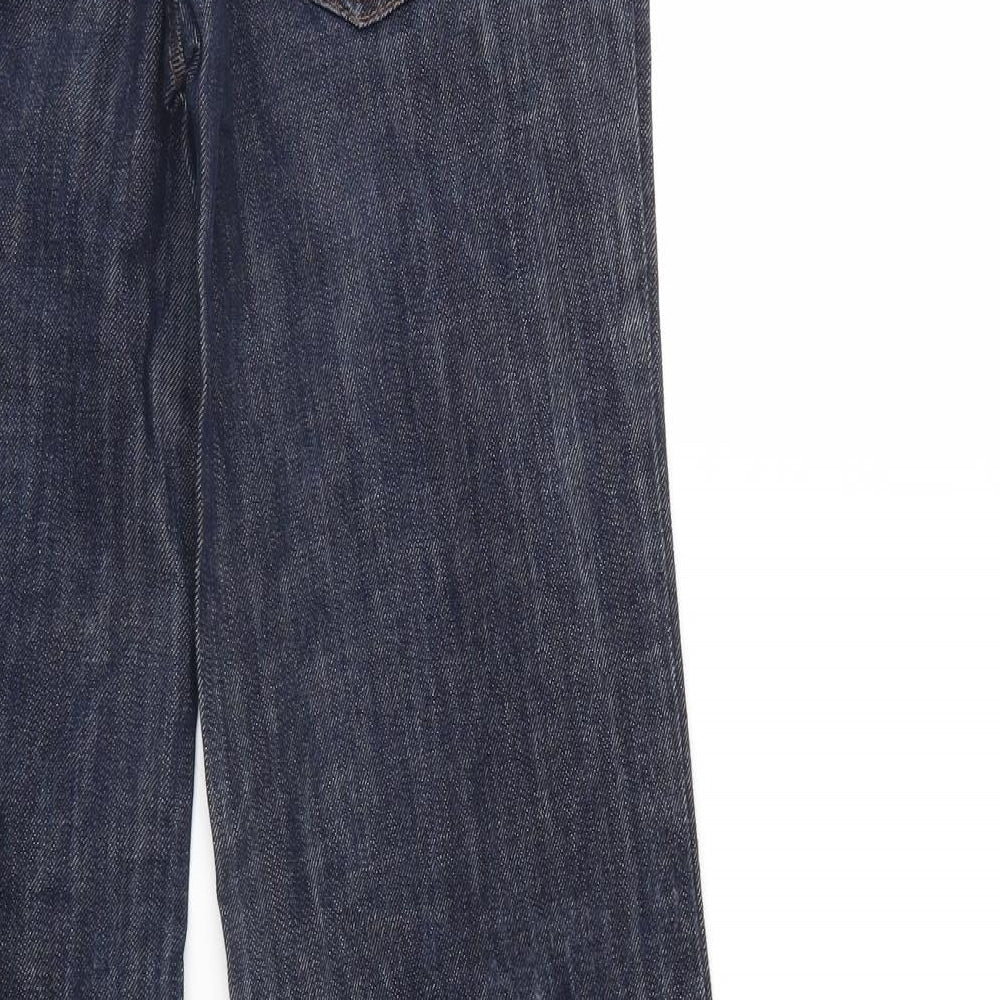 Morgan Womens Blue  Denim Bootcut Jeans Size 12 L29 in