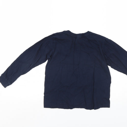 Preworn Girls Blue   Top Pyjama Top Size 8-9 Years