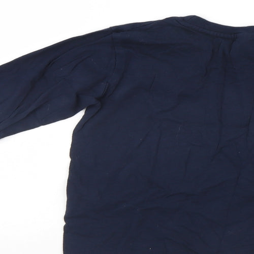Preworn Girls Blue   Top Pyjama Top Size 8-9 Years