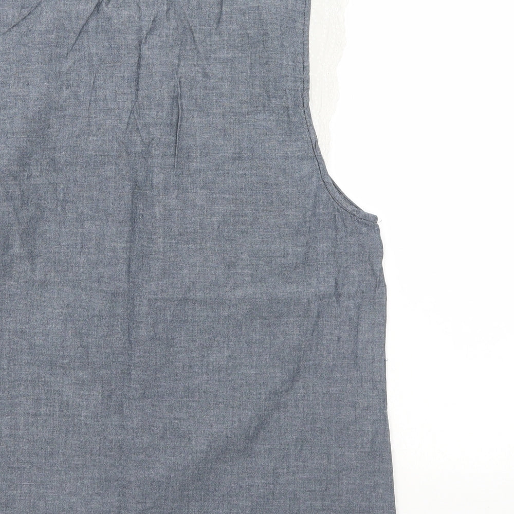 ESMARA Womens Grey   Basic Tank Size 14