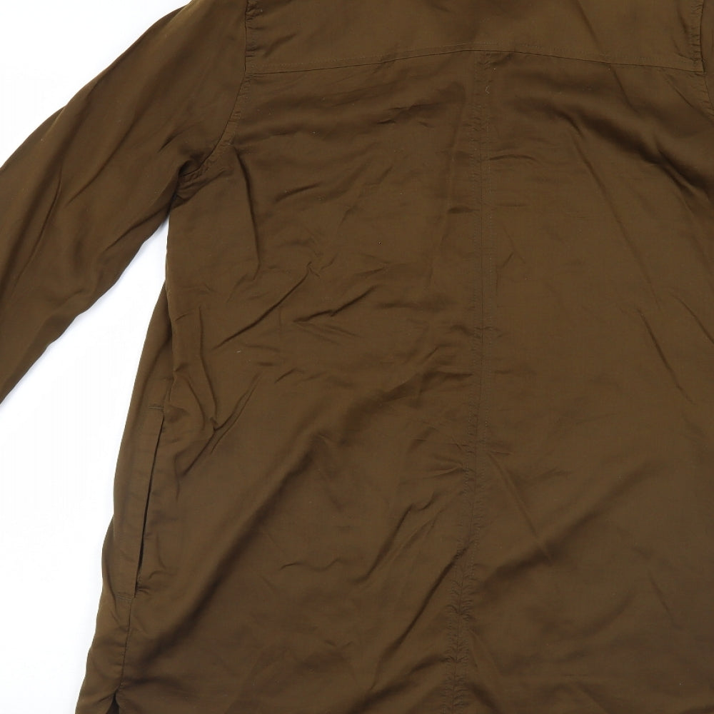 French Connection Womens Brown   Shirt Dress  Size 10