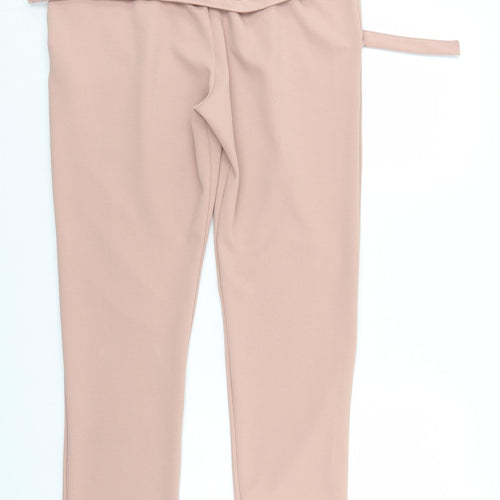 Prague Womens Pink   Trousers  Size 14 L27 in
