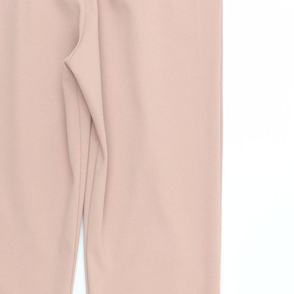 Prague Womens Pink   Trousers  Size 14 L27 in