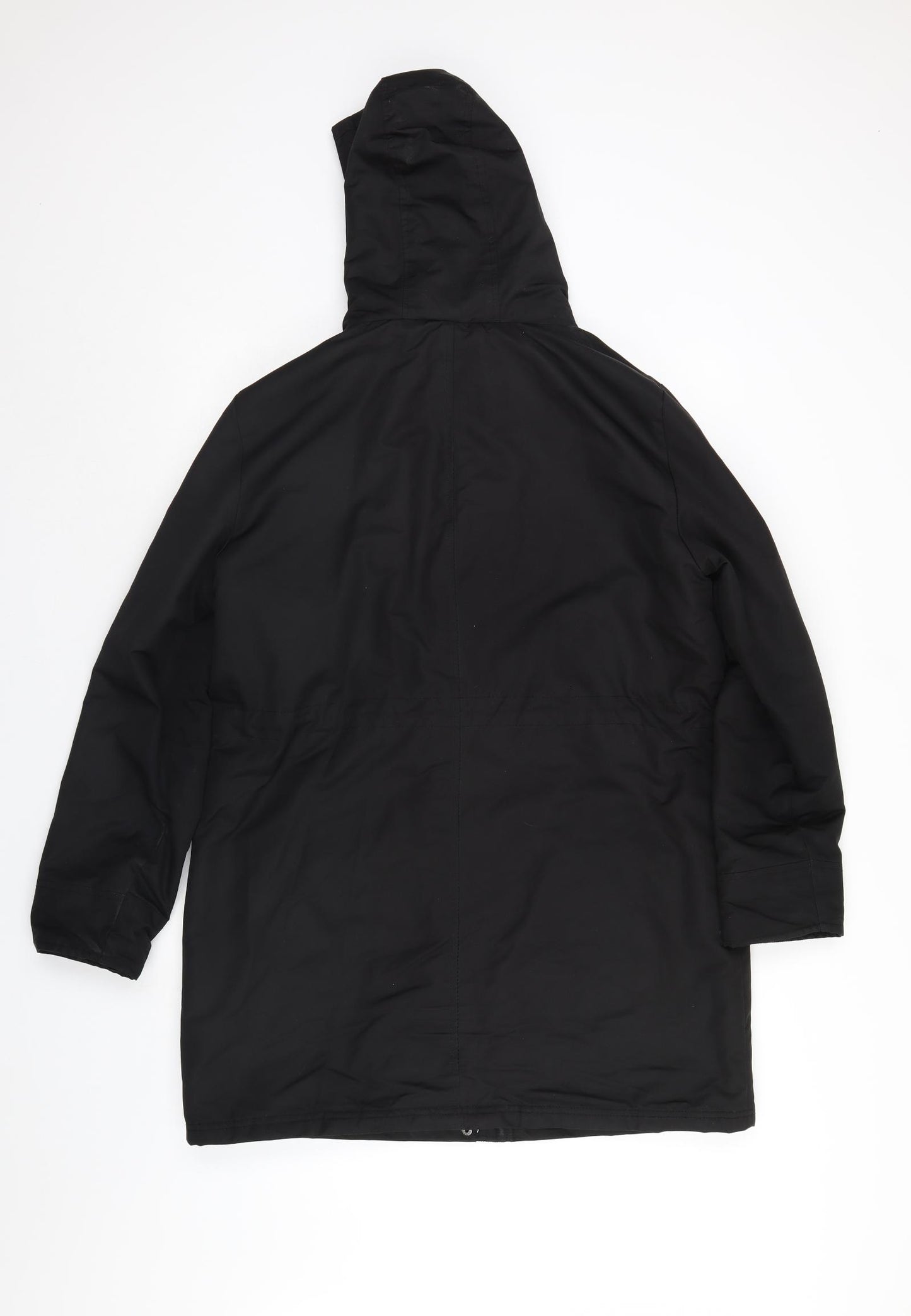 Peacocks Womens Black   Anorak Coat Size 12