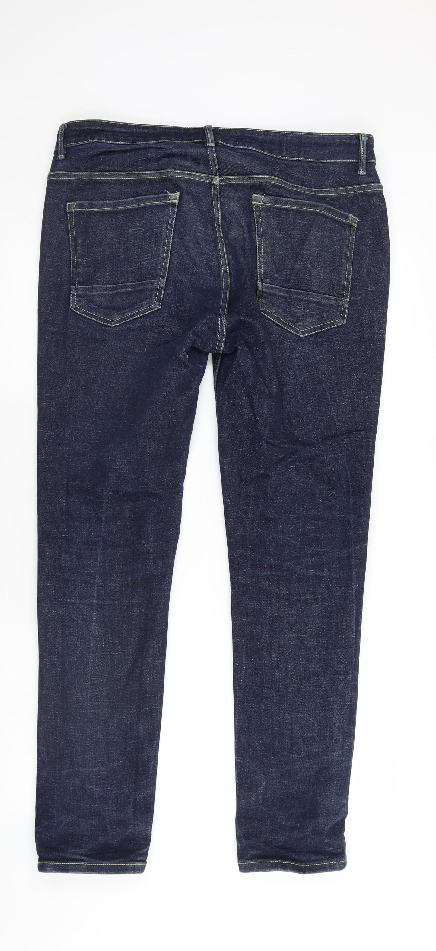Burton Mens Blue  Denim Skinny Jeans Size 36 L31 in
