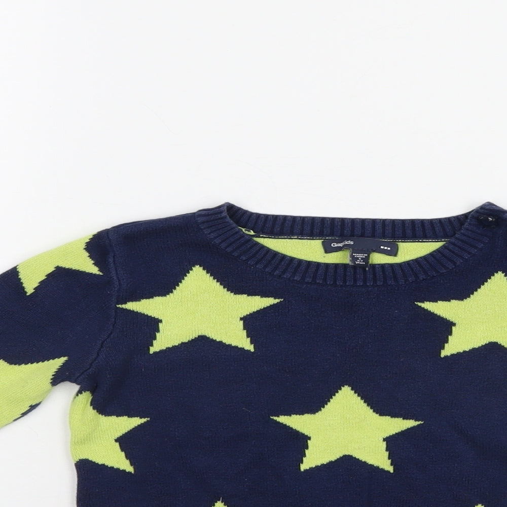 Gap Girls Multicoloured   Pullover Jumper Size 6-7 Years