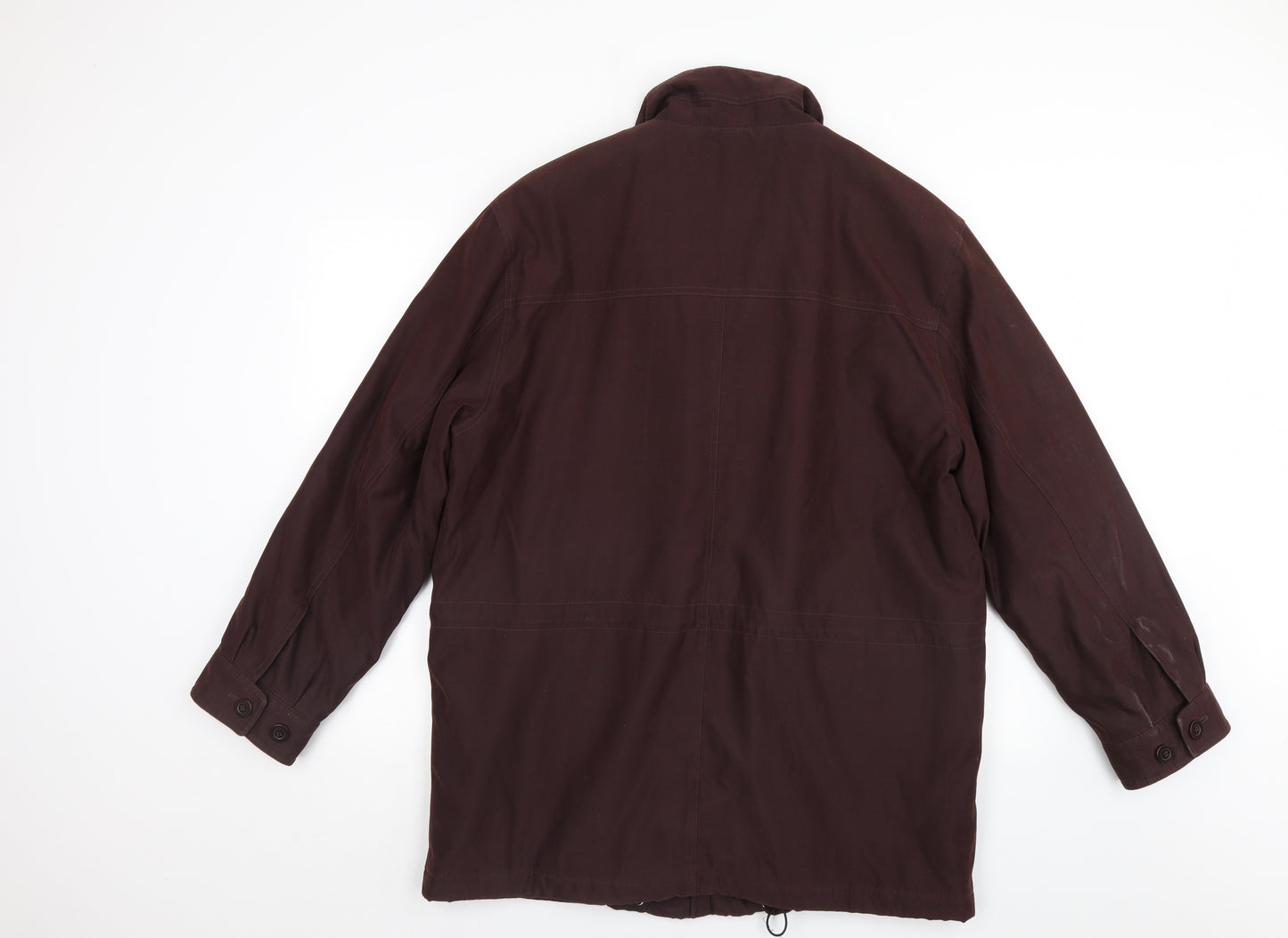 Cabano Mens Purple   Anorak Coat