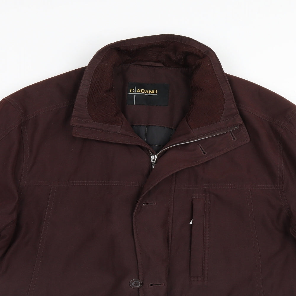 Cabano Mens Purple   Anorak Coat