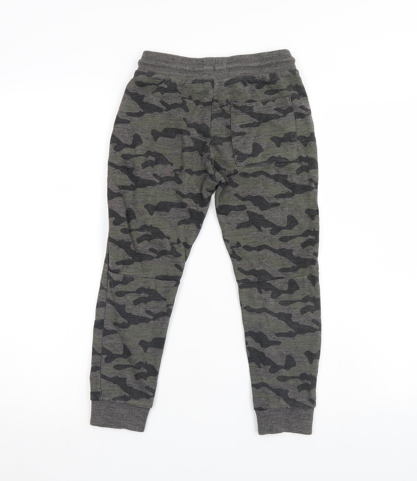 F&F Boys Multicoloured Camouflage  Jogger Trousers Size 7-8 Years