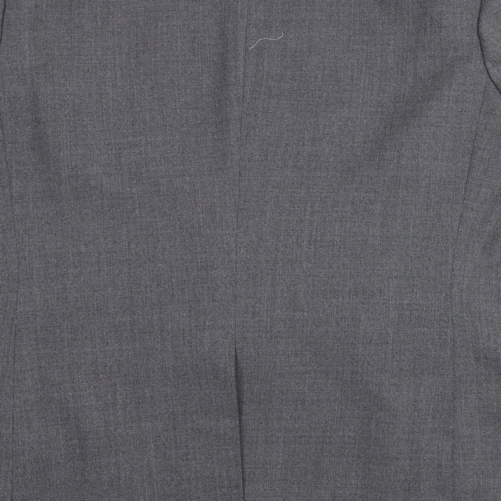 Preworn Mens Grey   Jacket Suit Jacket Size 46