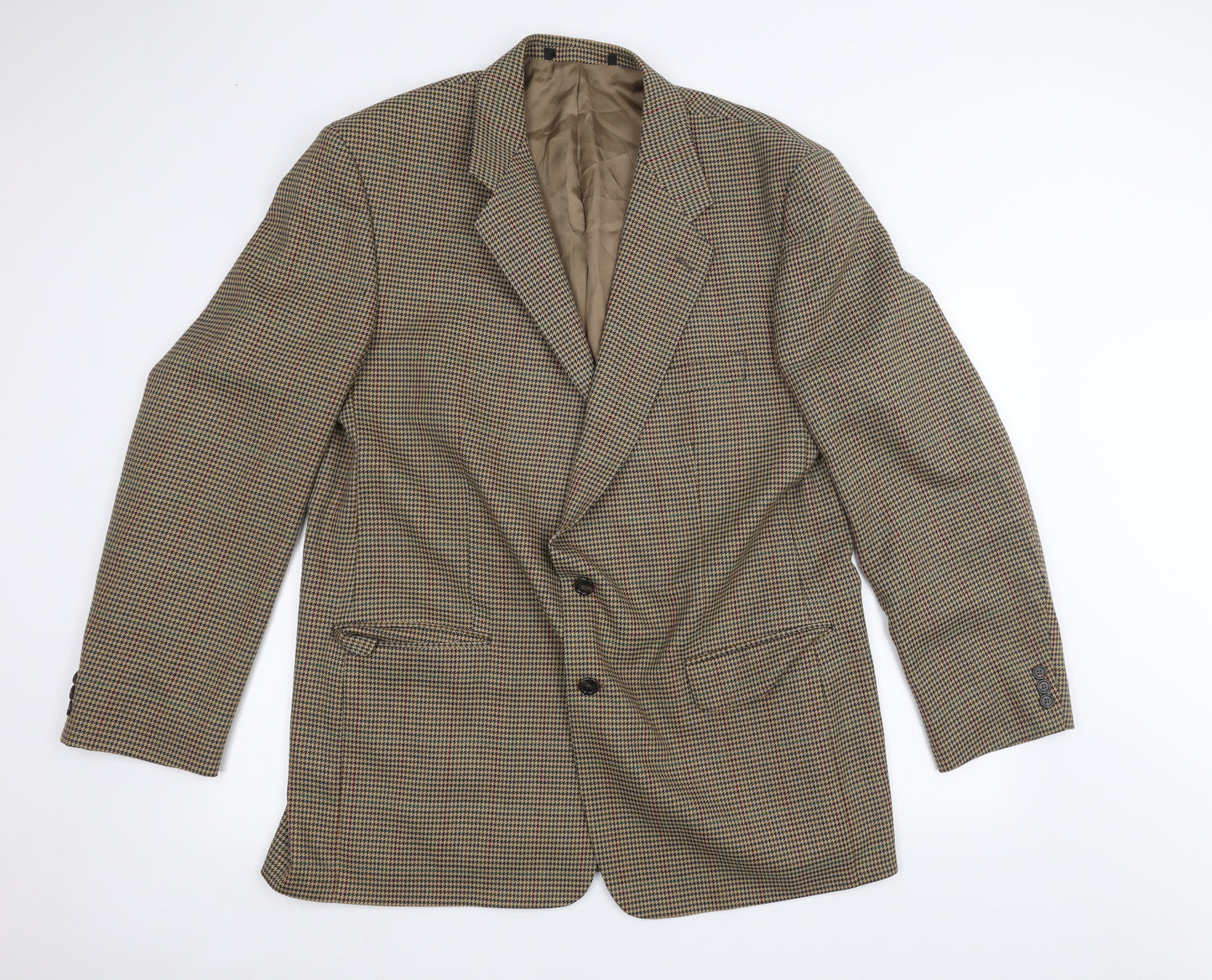 Preworn Mens Brown   Jacket Suit Jacket Size 46