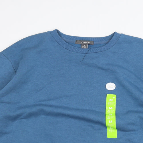 Primark Mens Blue   Pullover Jumper Size M