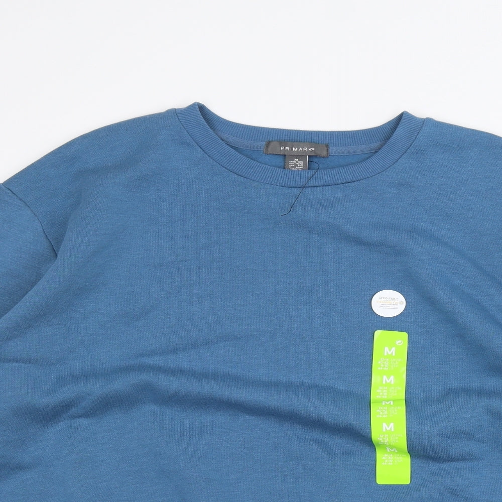 Primark Mens Blue   Pullover Jumper Size M