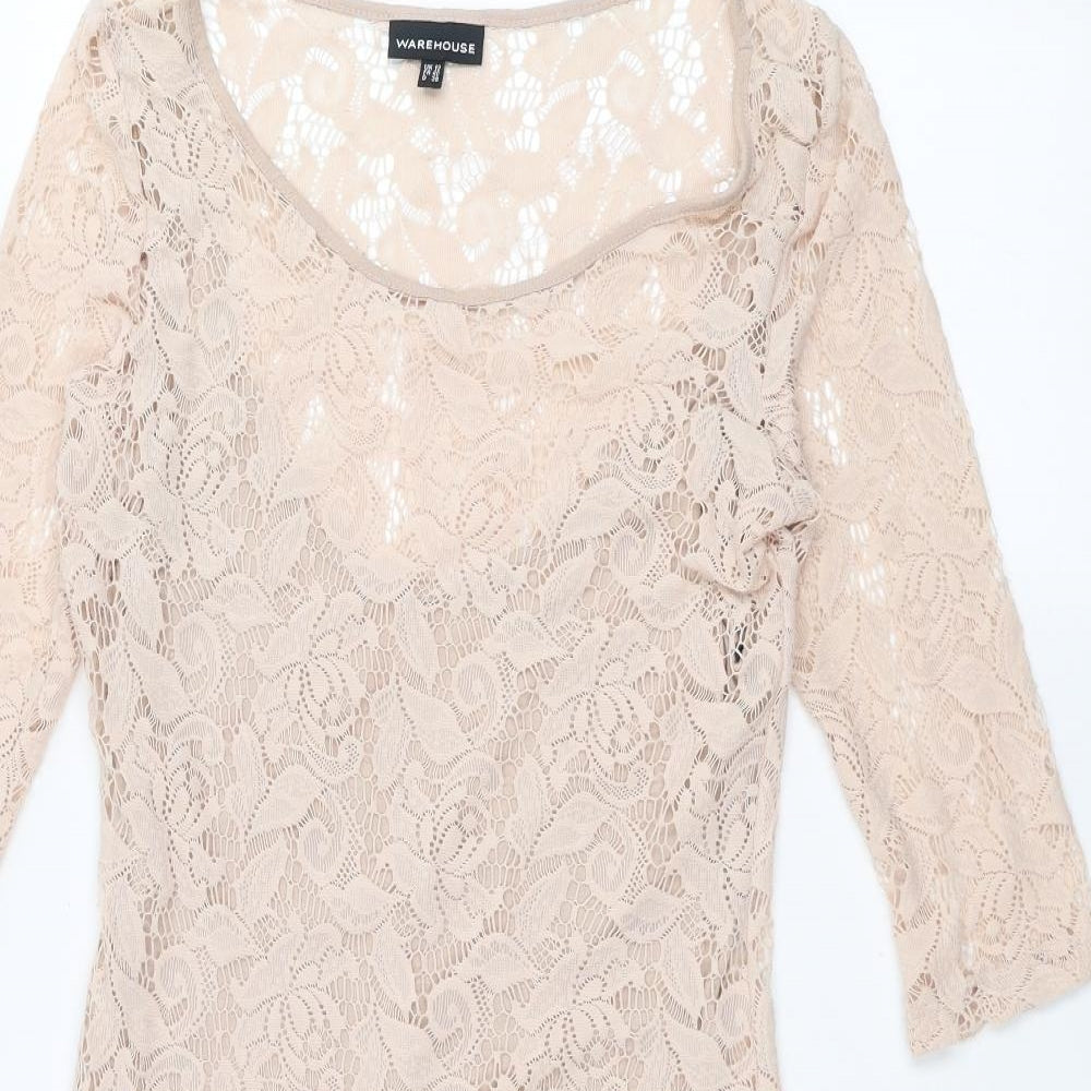 Warehouse Womens Pink   A-Line  Size 12