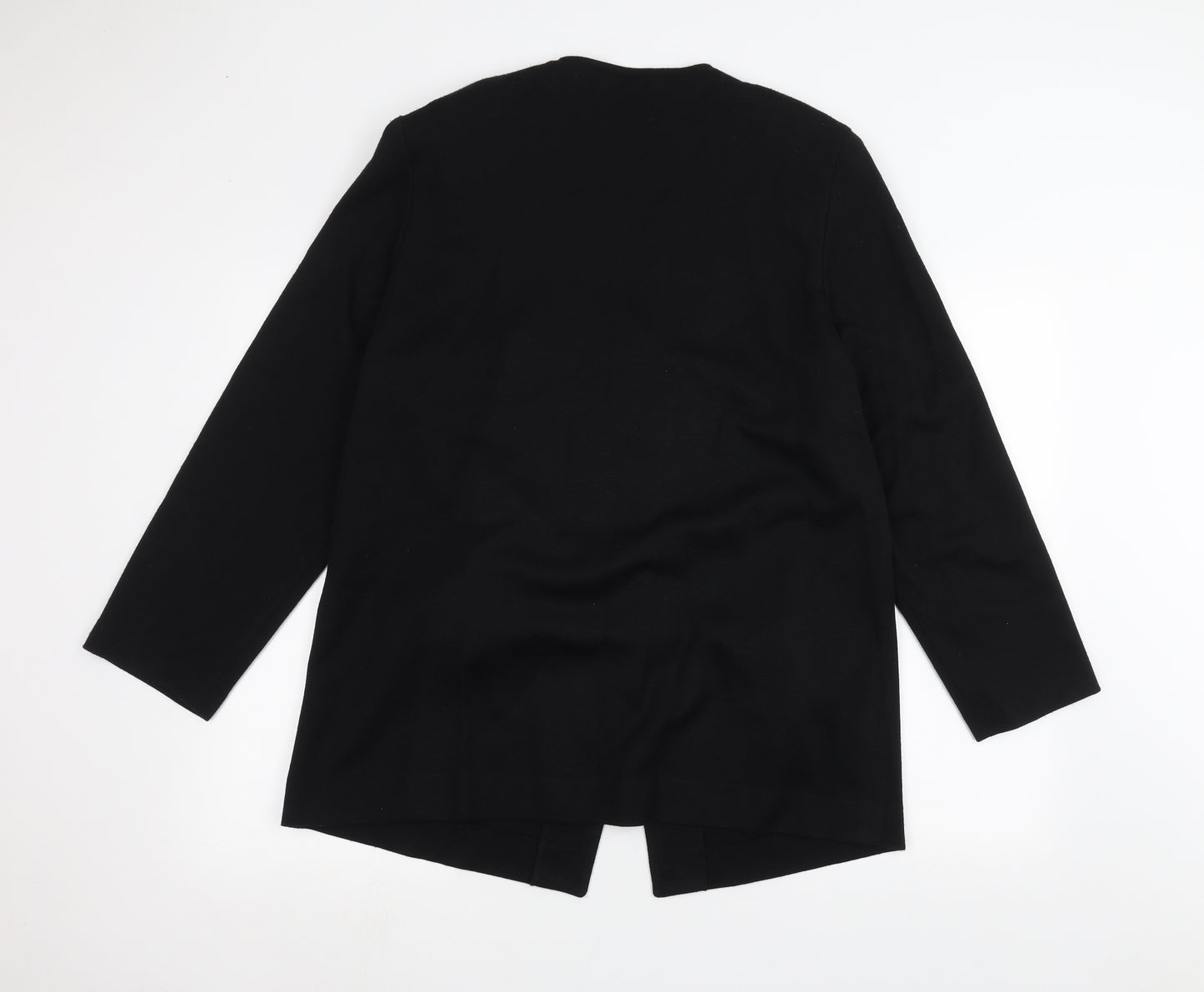 brandex Womens Black   Jacket Coatigan Size 16