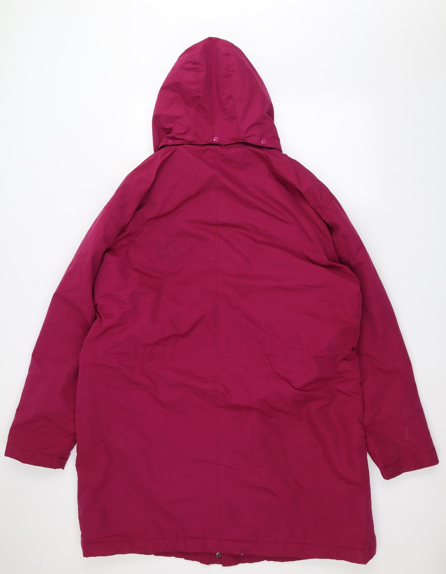 Cotton Traders Womens Pink   Rain Coat Coat Size XL