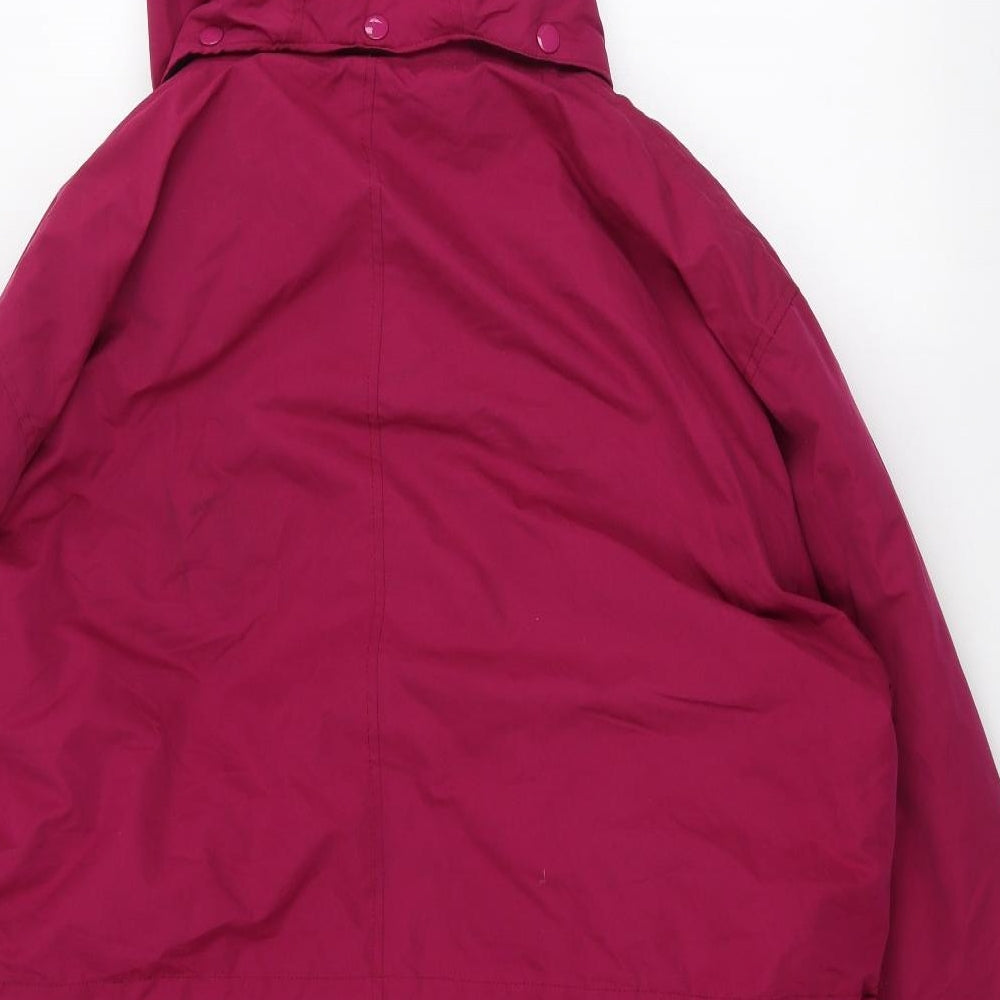 Cotton Traders Womens Pink   Rain Coat Coat Size XL