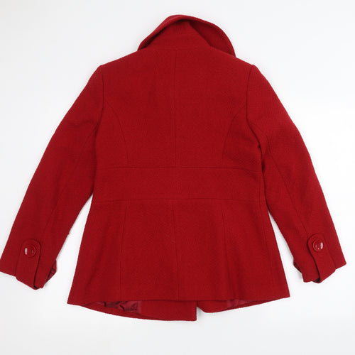Debinhams Womens Red   Jacket  Size 10