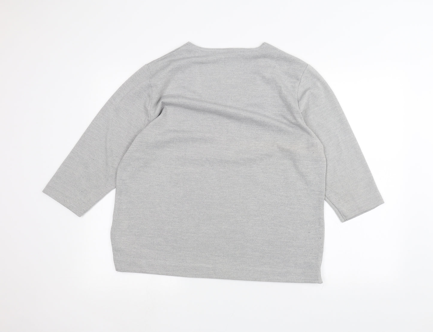 TIGI Womens Grey   Basic T-Shirt Size 18
