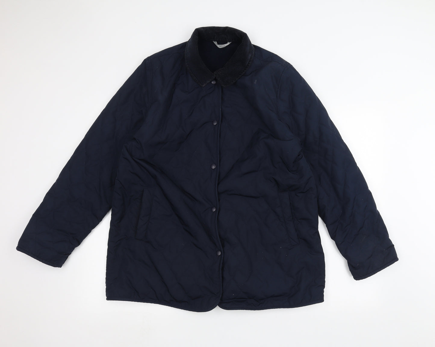 Marks and Spencer Womens Blue   Jacket  Size 14