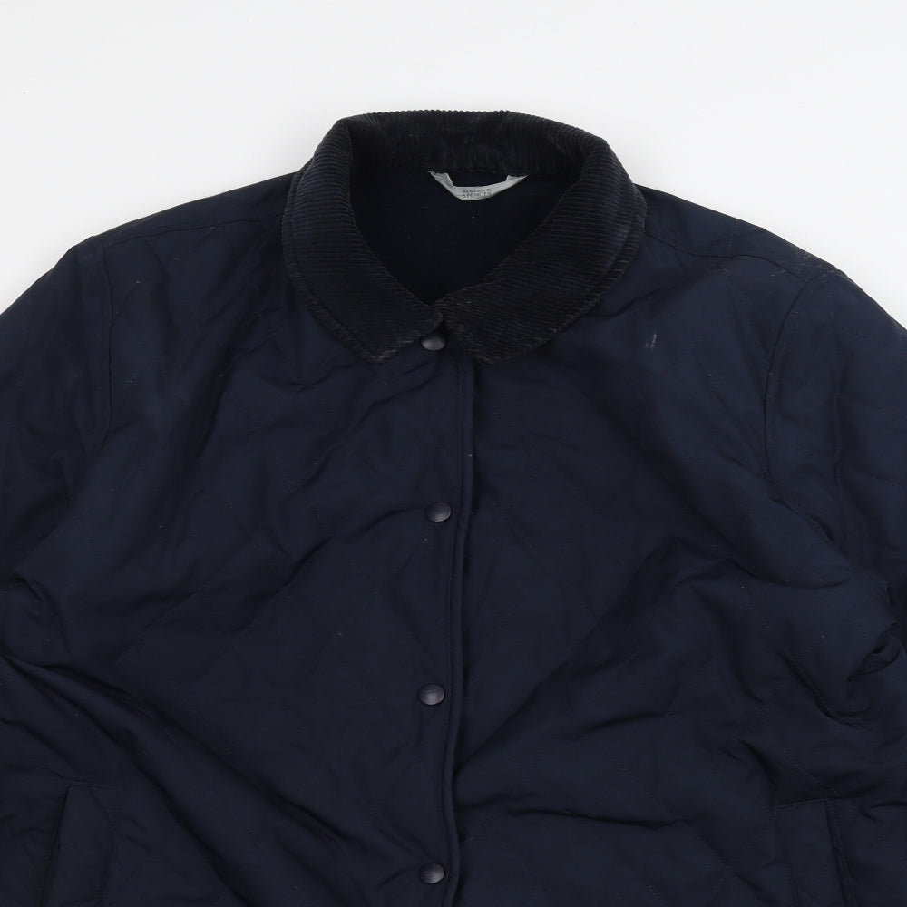 Marks and Spencer Womens Blue   Jacket  Size 14