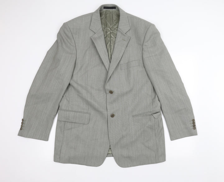 Marks and Spencer Mens Green   Jacket Suit Jacket Size 42