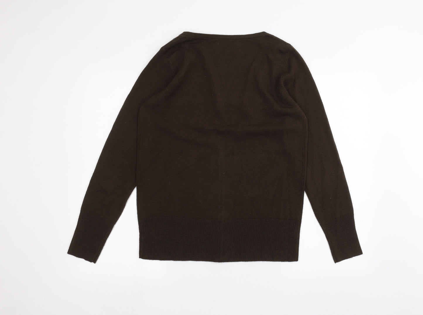 E-vie Womens Brown   Cardigan Jumper Size 16