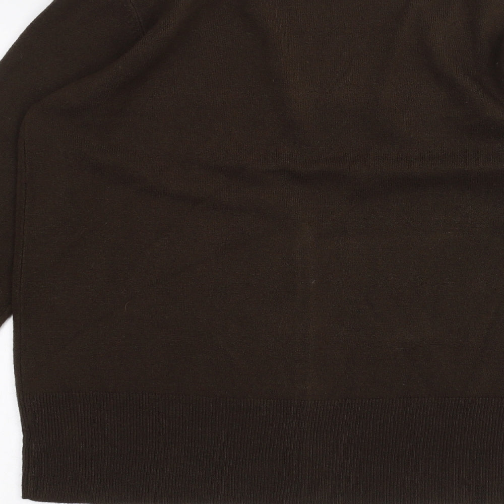 E-vie Womens Brown   Cardigan Jumper Size 16