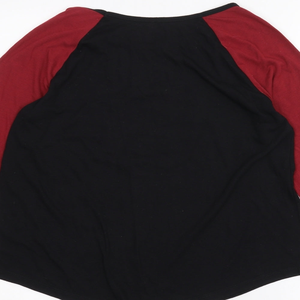 Harry Potter Boys Black   Basic T-Shirt Size 8 Years  - harry potter