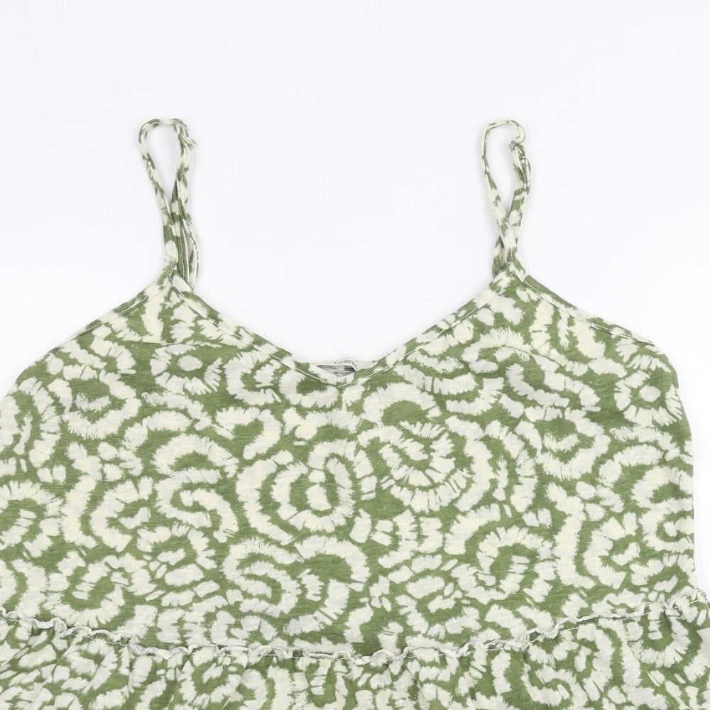 George Womens Green   Basic T-Shirt Size 16