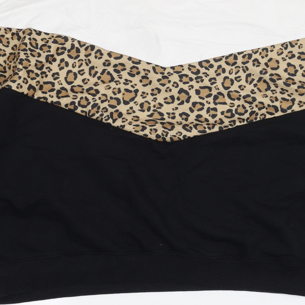 New Look Womens Black   Pullover Jumper Size L