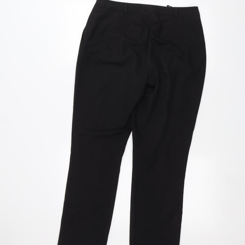Nutmeg Womens Black   Trousers  Size 10 L27 in