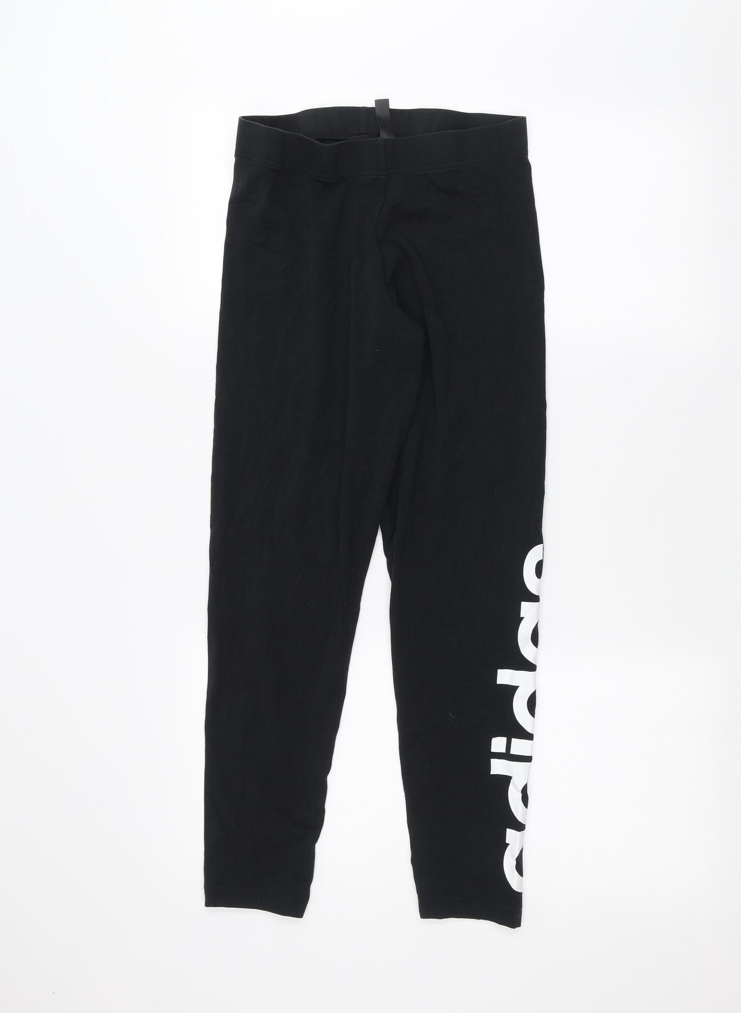 adidas Womens Black   Jogger Leggings Size 12 L24 in