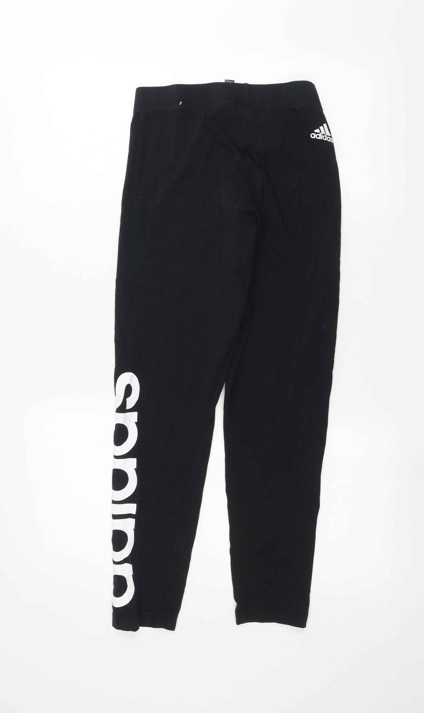adidas Womens Black   Jogger Leggings Size 12 L24 in