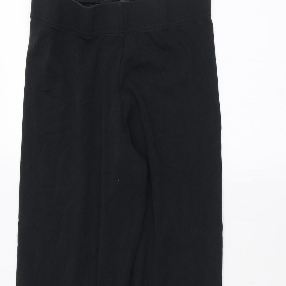 adidas Womens Black   Jogger Leggings Size 12 L24 in