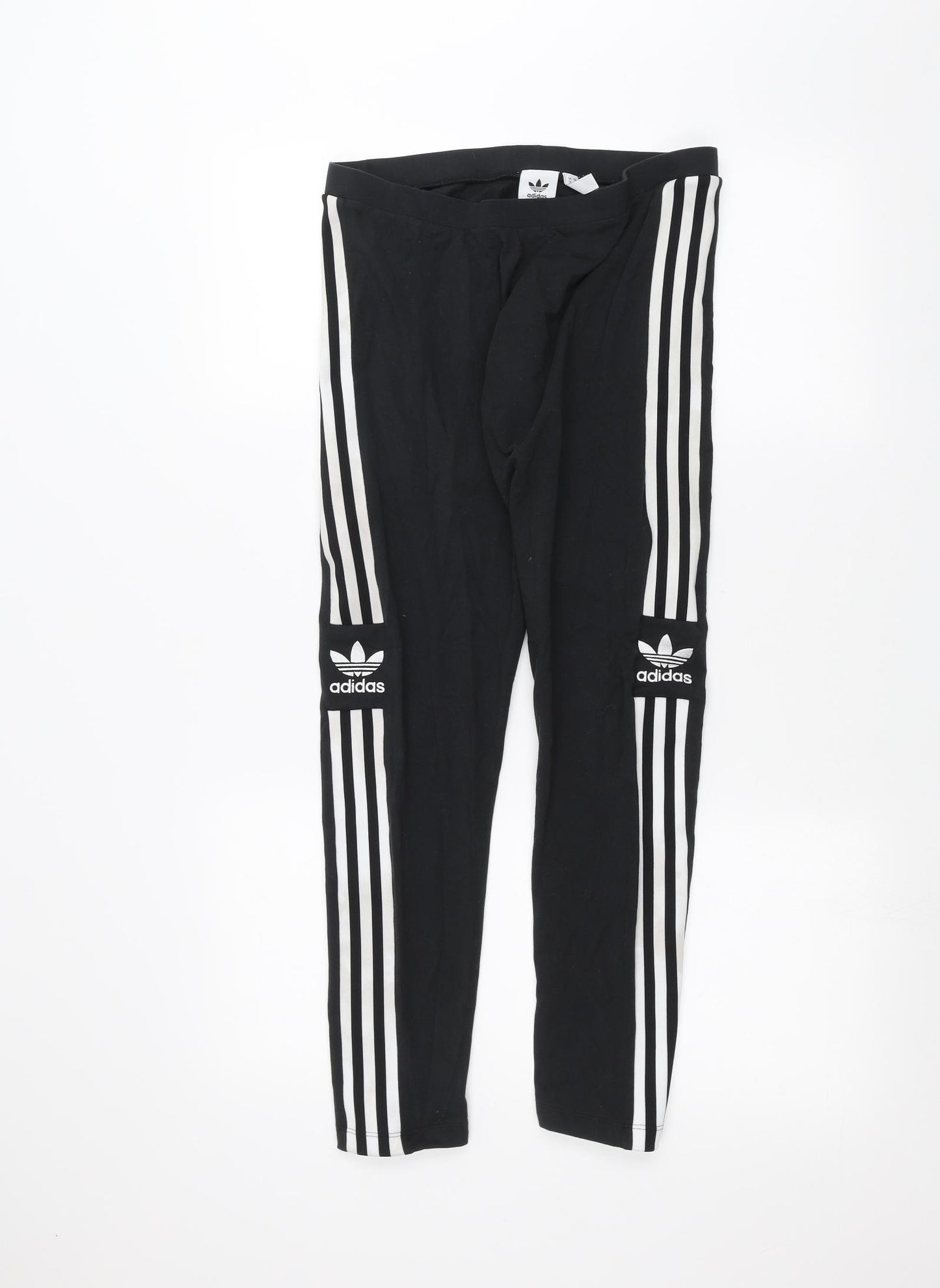 adidas Womens Black   Jogger Leggings Size 16 L24 in