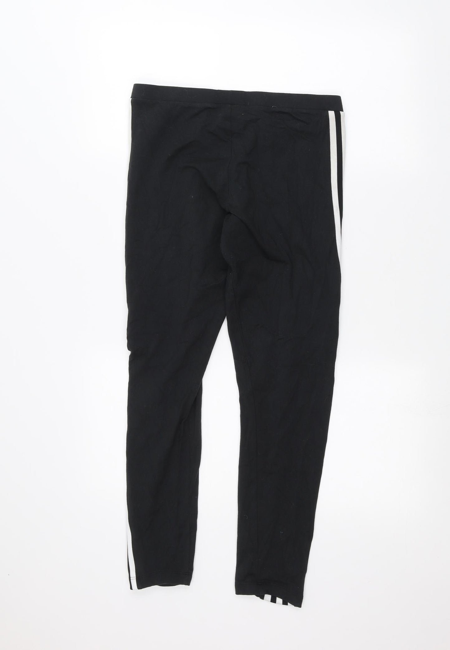 adidas Womens Black   Jogger Leggings Size 16 L24 in