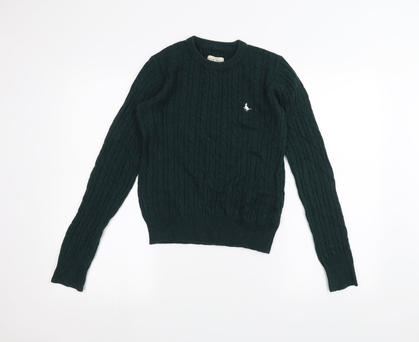 Jack Wills Womens Green   Pullover Jumper Size 8