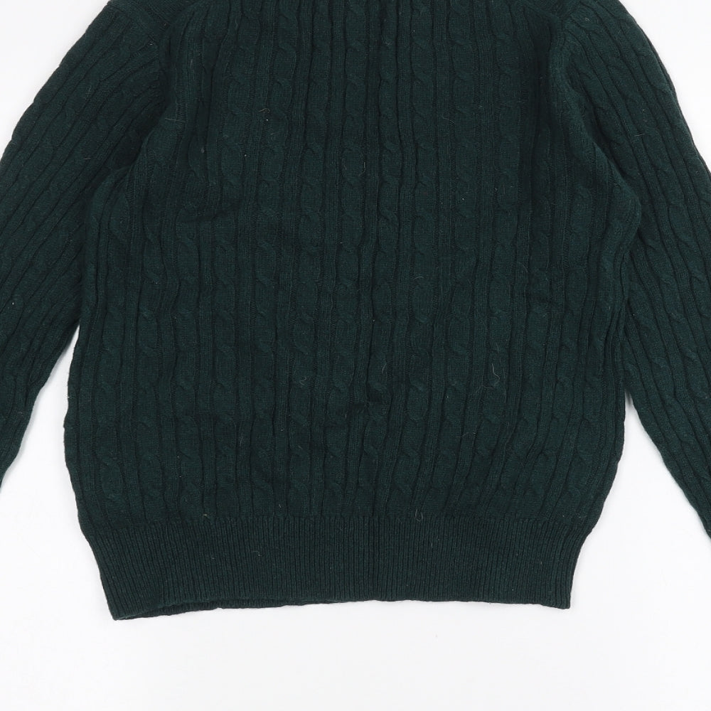 Jack Wills Womens Green   Pullover Jumper Size 8