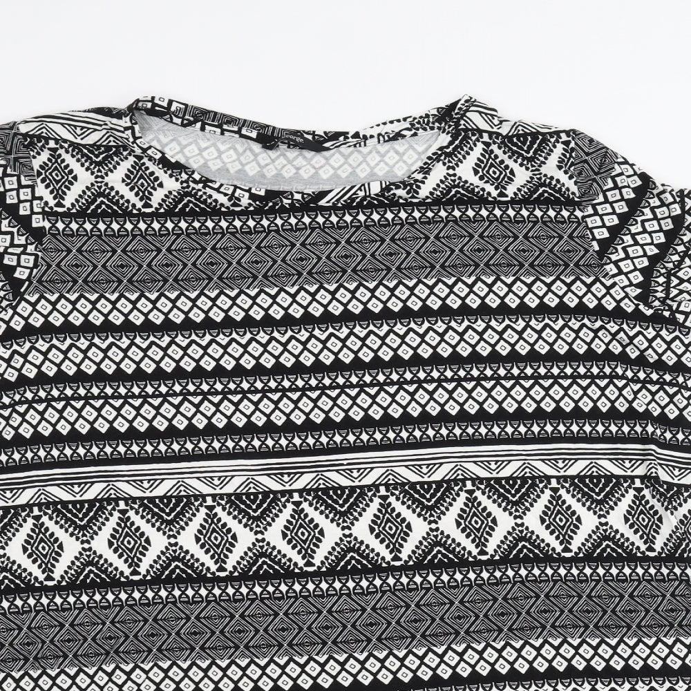 George Womens Black   Basic T-Shirt Size 24