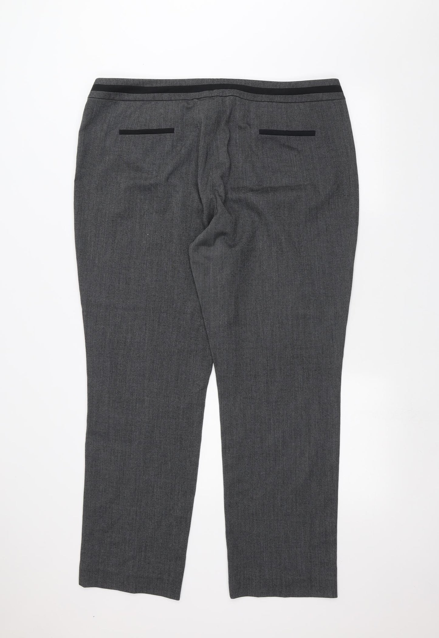 Debinhams Womens Black   Trousers  Size 18 L29 in
