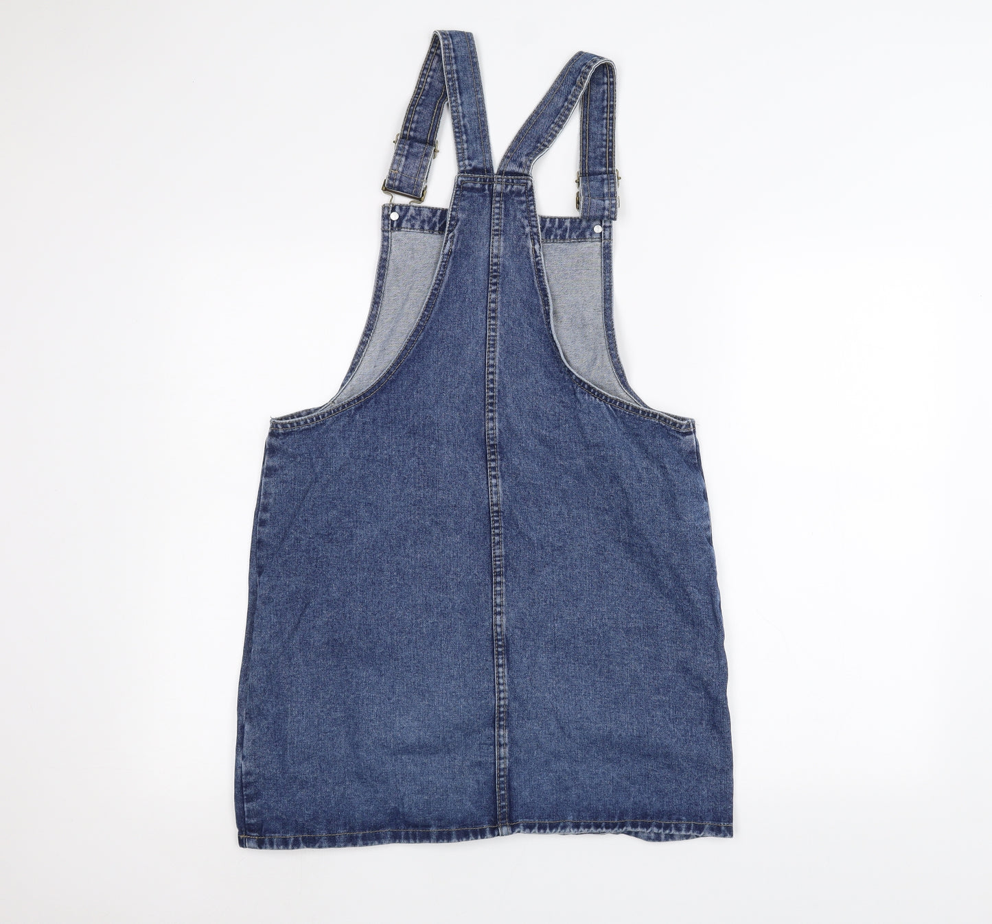 Denim & Co. Womens Blue  Denim A-Line  Size 12
