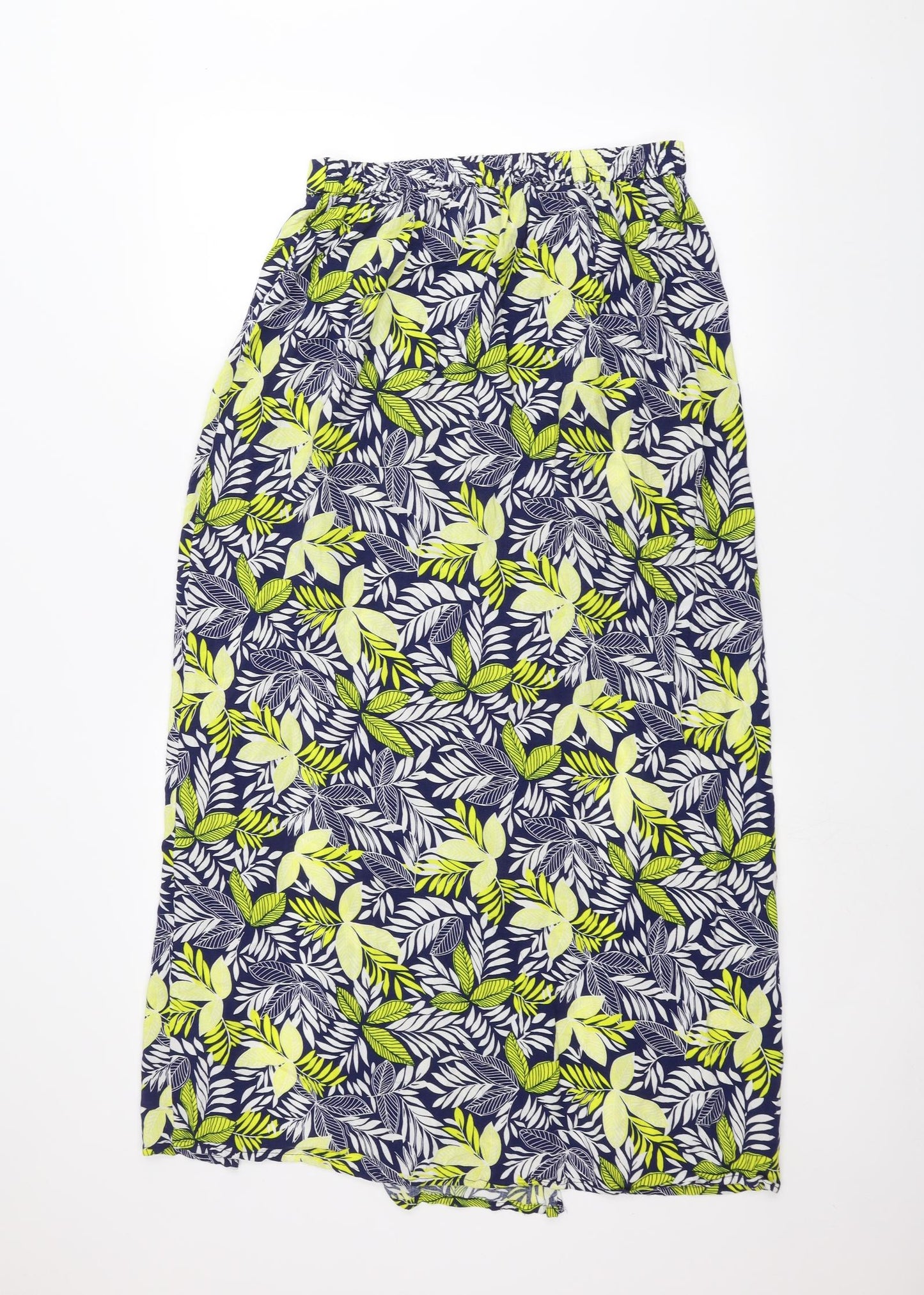 Atmosphere Womens Blue Floral  A-Line Skirt Size 8