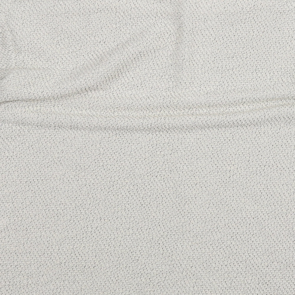 H&M Womens White   Pullover Jumper Size M
